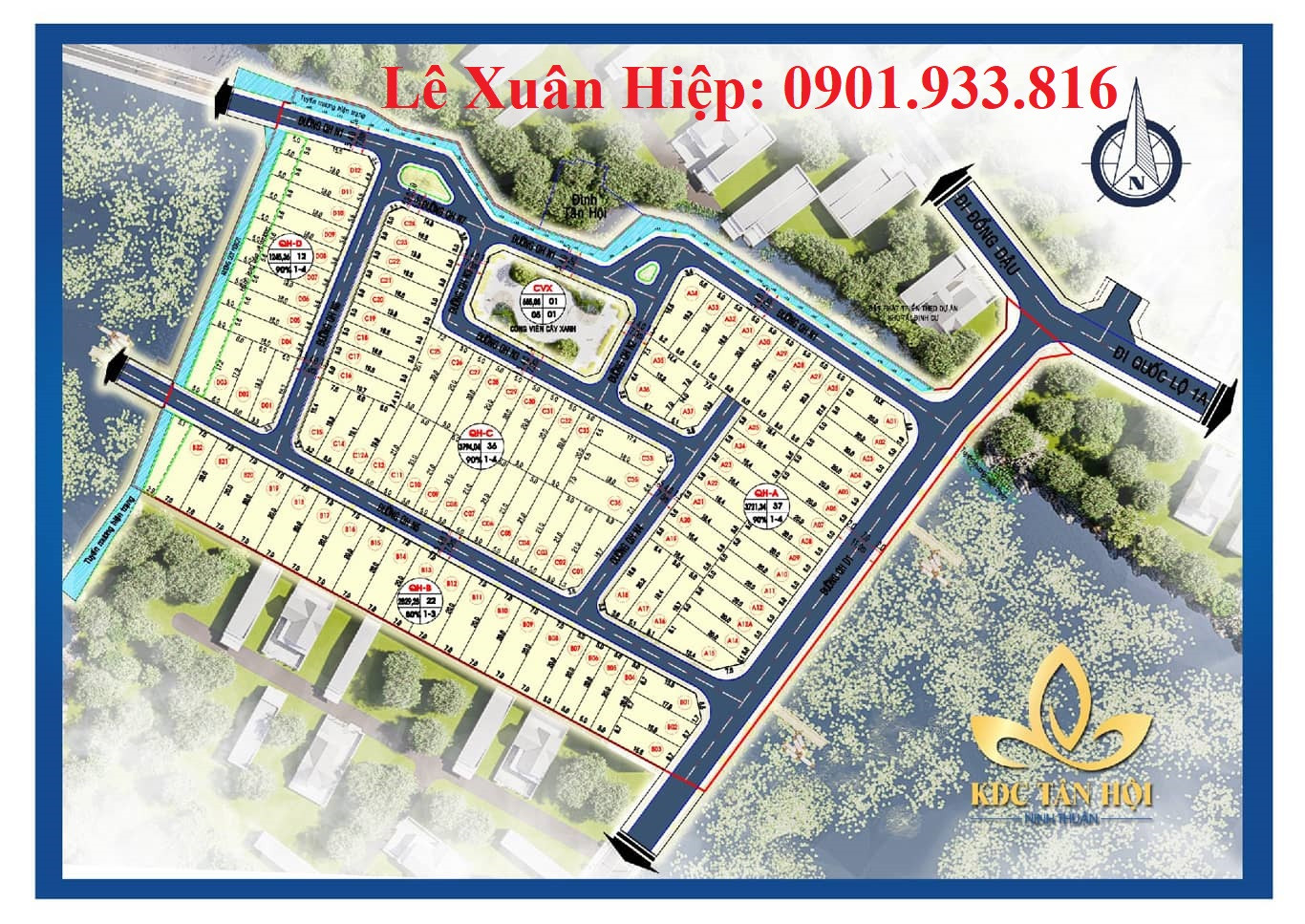 Cần bán nhanh lô đất 100m2  tại KDC Tân Hội - Thành Hải - Tp Phan Rang giá siêu tốt