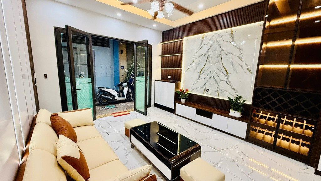 Giáp nhị bán nhà 5 tầng long lanh ô tô thông kinh doanh hoàng mai