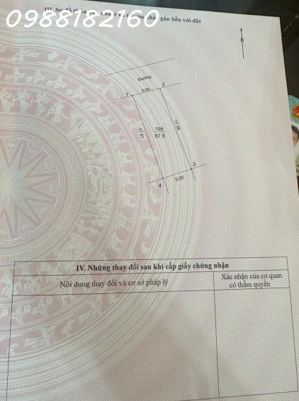 DUY NHẤT MIẾNG ĐẤT PHÂN LÔ ĐẤU GIÁ  HÌNH BÀN CỜ SÀI SƠN QUỐC OAI NGAY GẦN VIỆN NHI TRUNG ƯƠNG CƠ SỞ 2-87.9M2