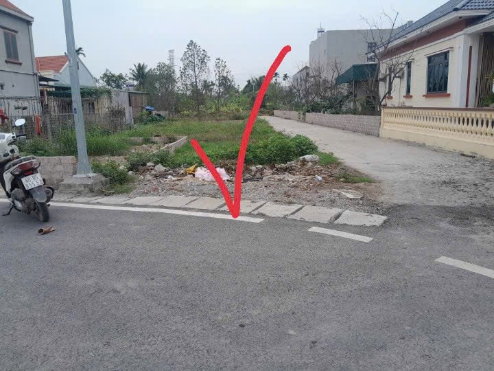 Bán lô đất mặt đường trải nhựa TDP Hầu Phường Hoàng Lâm( Lâm Động ) Thuỷ Nguyên Hải Phòng