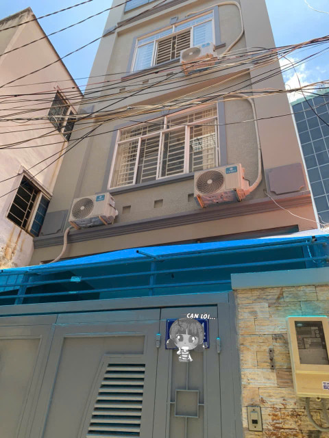 Bán CHDV sát mặt tiền Đường 3/2 quận 10,4 tầng, 85m2 ,sổ vuông nở hậu L ,BTCT, hoàn công đủ , dưới 15 tỷ TL