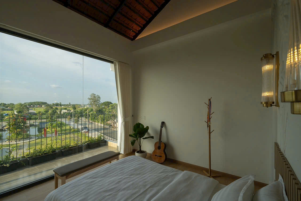 Nhà 2 mặt tiền, view công viên , xã Mỹ Hạnh Bắc, Đức Hòa , dt 72m2 2 lầu 3pn 3wc giá 3,6 tỷ