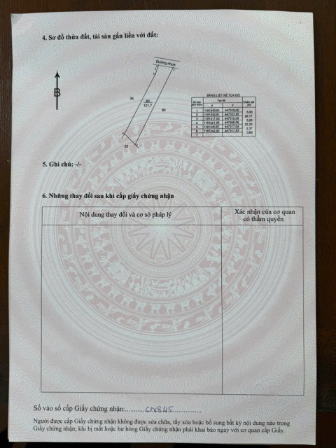 chủ cần tiền bán lo đất bình giã khu dân cư