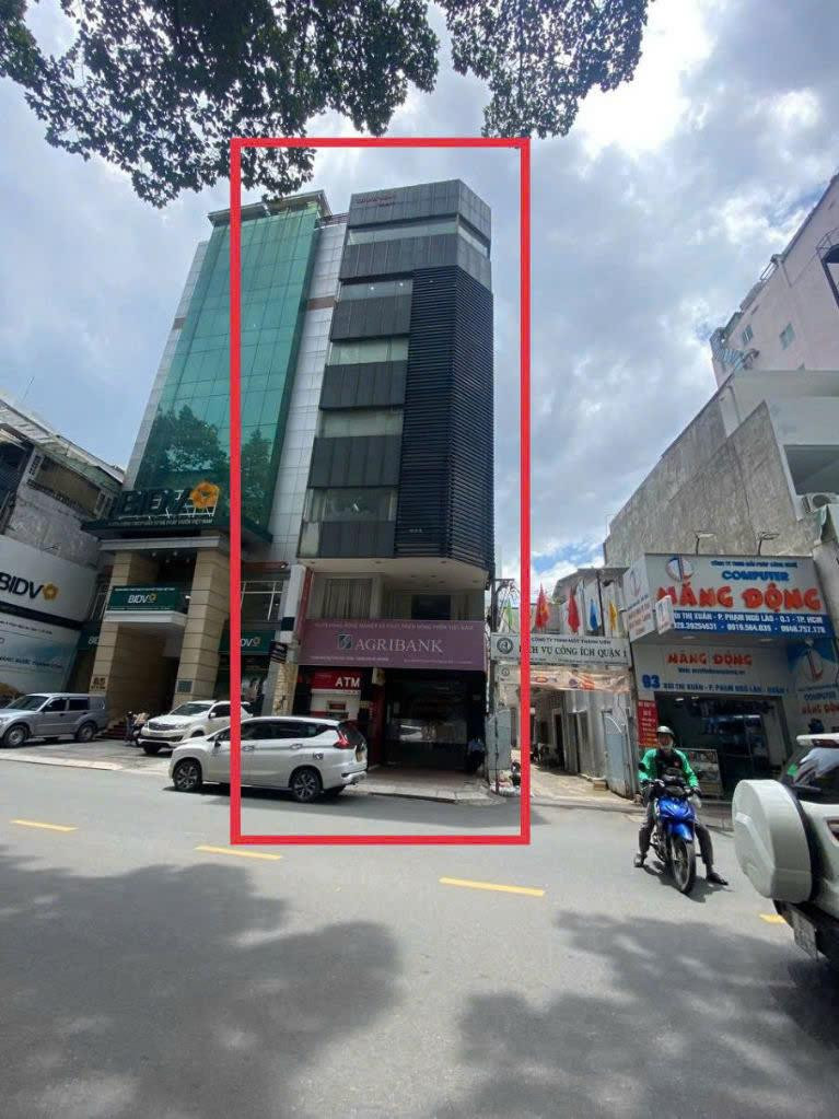 Bán Nhà Mặt Tiền Bùi Thị Xuân, Phạm Ngũ Lão, Quận 1, DT: 6x27m 8 tầng 78 tỷ