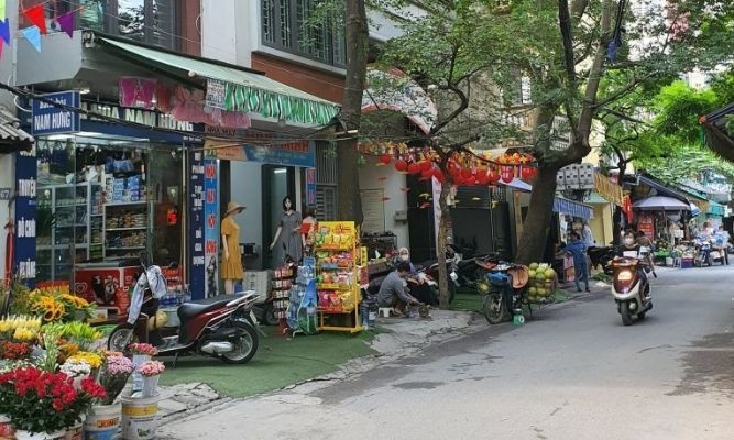 NHÀ MẶT PHỐ HOA BẰNG - CẦU GIẤY 62M, 6 TẤNG, THANG MÁY, MT 4M, 19 TỶ