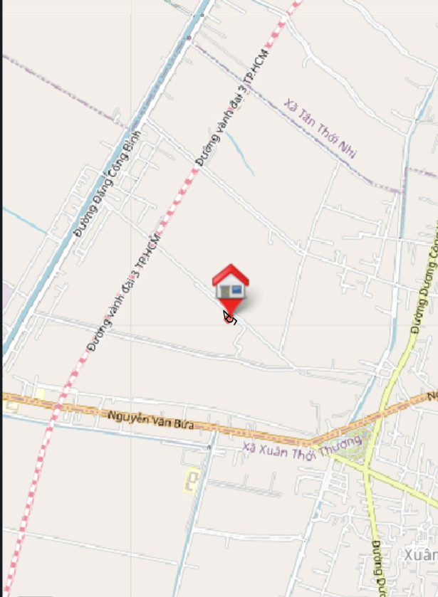 Bán đất 10600m² 15 tỷ tại Xã Xuân Thới Sơn Huyện Hóc Môn