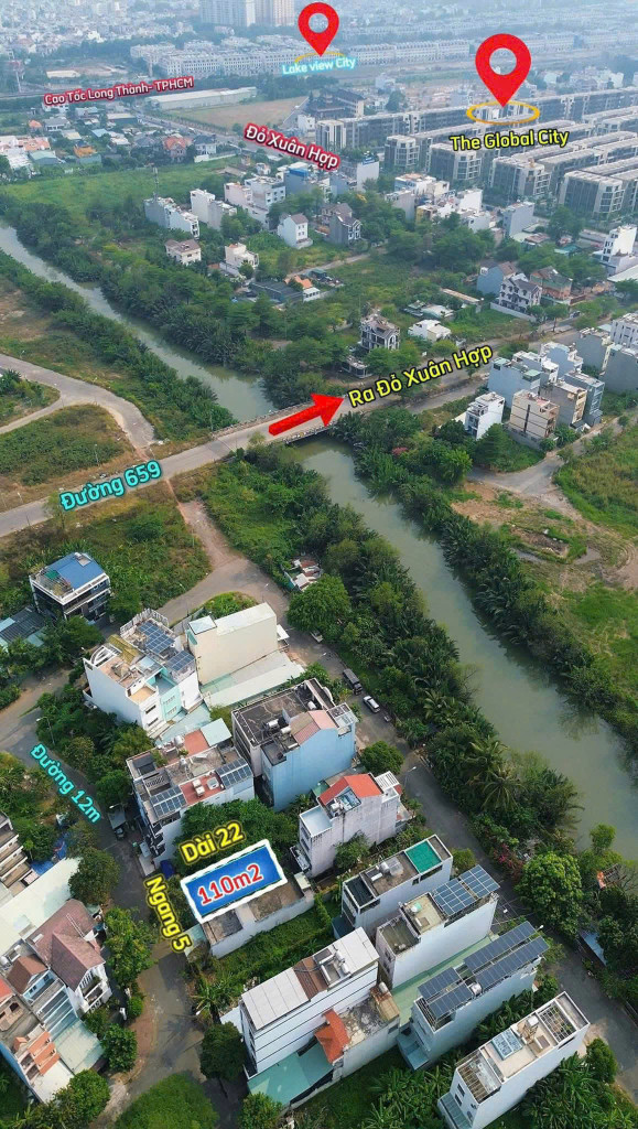 BDS HVL BÁN A45 KIẾN Á 5x22M GẦN GLOBAL CITY GIÁ 10.5 TỈ