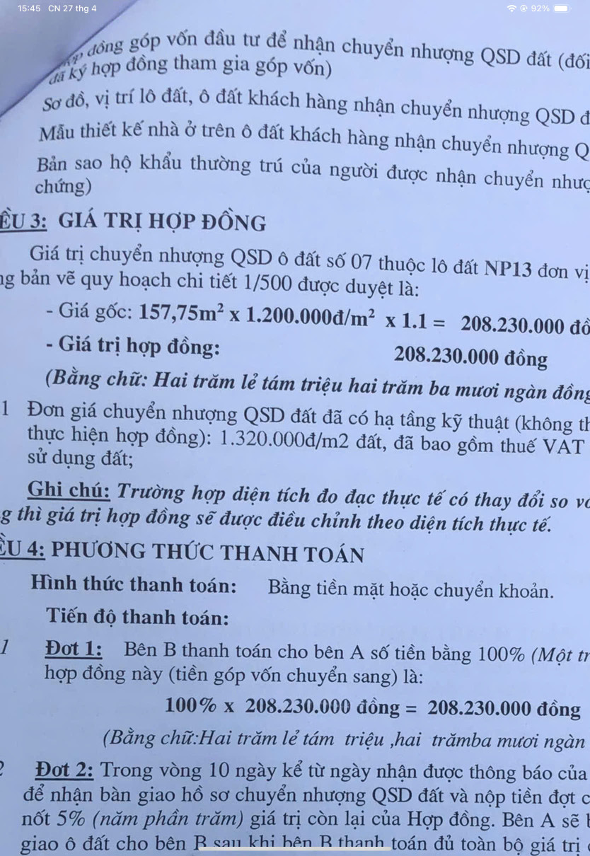 Bán đất 157,75m² 3.63 tỷ tại Xã Phước An Huyện Nhơn Trạch