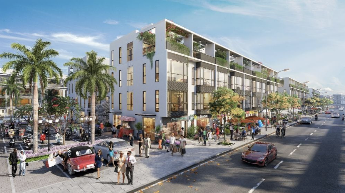 Bán căn liền kề Palmy Biztown- HDB Thanh Trì – mặt tiền thoáng – gần ga Ngọc Hồi – 80m² – 151tr/m²