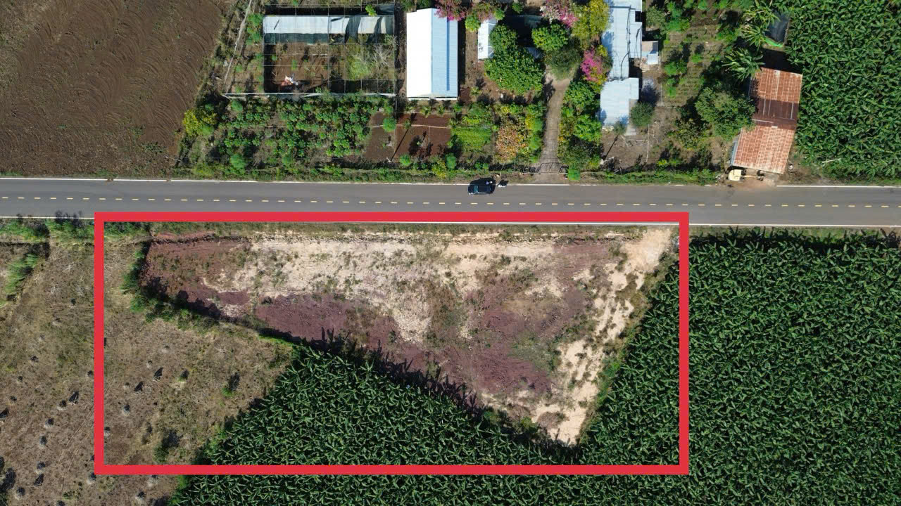 Bán lô 109m2 giá 848 triệu ngay mặt tiền đường Long Tân-Láng Dài