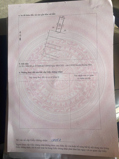 📣📣📣 Bán lô đất MBQH47 đường đôi Thịnh Đông Hoằng Thắng