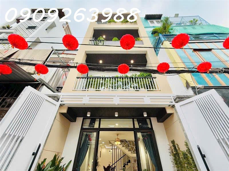 BÁN NHÀ HẺM  ĐƯỜNG SỐ PHẠM VĂN CHIÊU, P14, GÒ VẤP – 80M² – 5 TẦNG – 2 MẶT TIỀN – NHỈNH 12 TỶ
