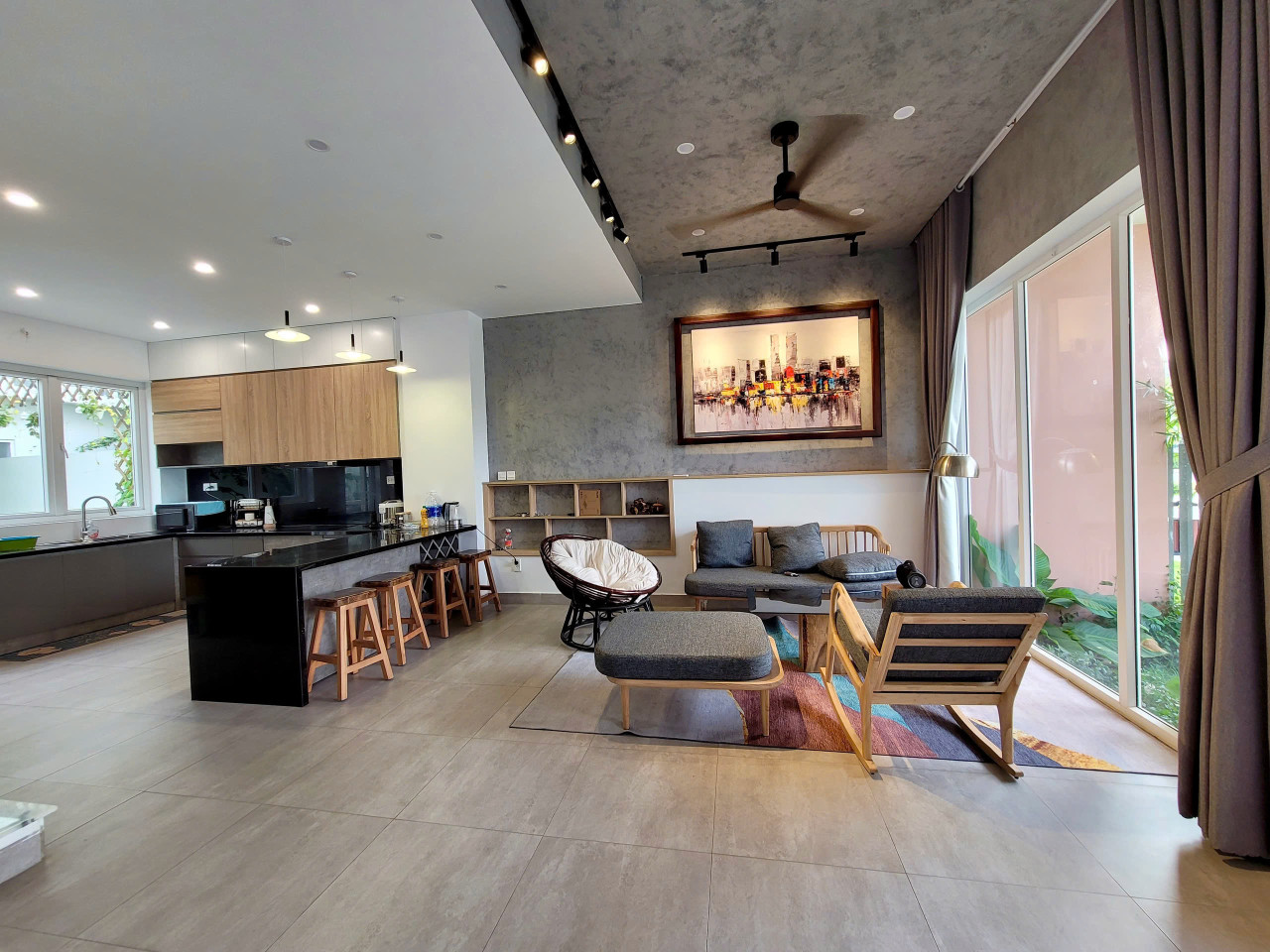 BDS HVL NC- CHO THUÊ BIỆT THỰ SÂN VƯỜN DRAGON VILLAGE, PHÚ HỮU, Q9