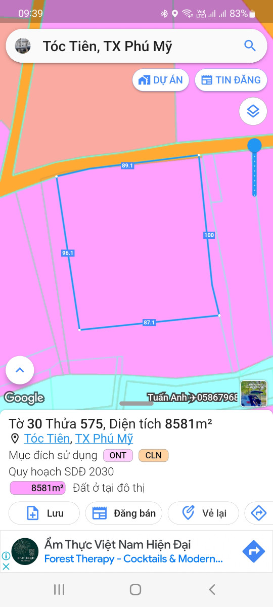 Nhà Đất Tóc Tiên TX Phú Mỹ Bà Rịa - Vũng Tàu