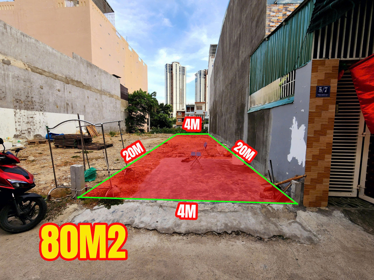 BÁN ĐẤT GẦN BIỂN - KHU DÂN CƯ HÒN XỆN - ĐƯỜNG TRIỆU QUỐC ĐẠT - NHA TRANG