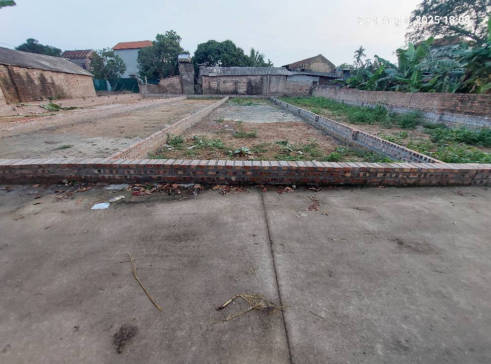 Đất Thanh Trí 128m2, mt5m,hậu 5.3m, chỉ 2.63 tỷ, Sóc Sơn. Ô tô.