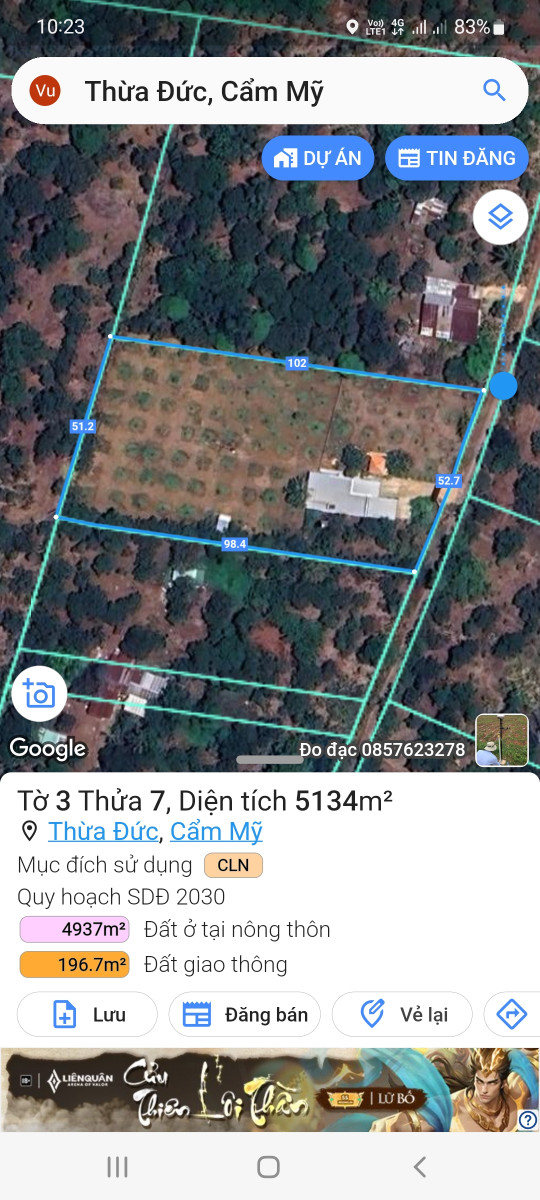 Nhà Đất Thừa Đức Cẩm Mỹ Đồng Nai