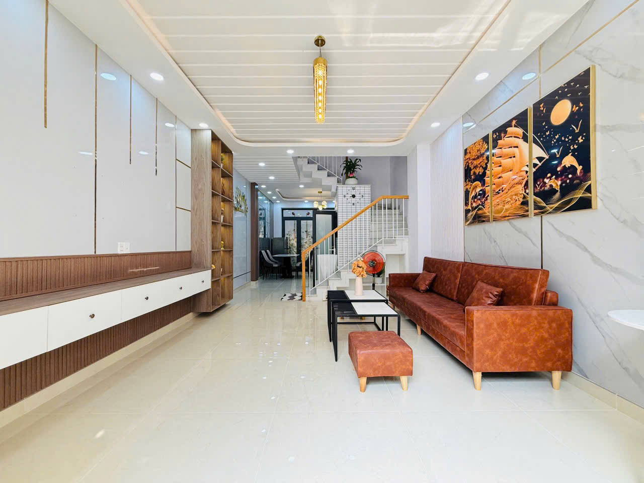 Nhà 4 tầng mới đẹp, hẻm xe hơi tránh Bình Long – 56m² – 4PN – chỉ 7.35 tỷ TL