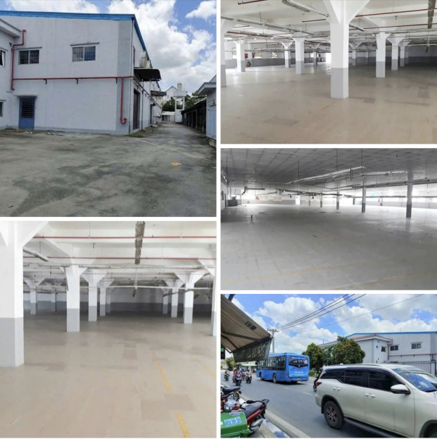 Cho thuê nhà xưởng 1 lầu đúc, sd 5900m2 Tân Hiệp Hóc Môn