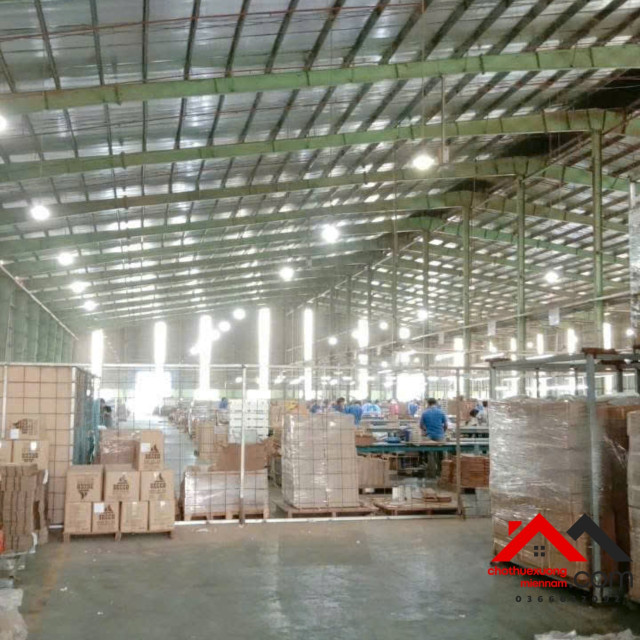 Cho thuê xưởng 110.000m² KCN Mỹ Phước Bình Dương, 7.500kVA, giá cực tốt