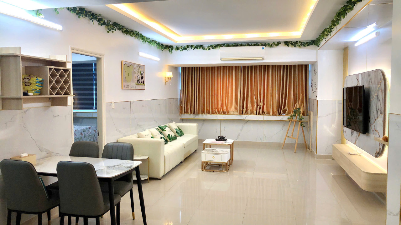 Căn Hộ Nghỉ Dưỡng 3PN 2wc (SỔ HỒNG 118m2) cách bãi tắm Hòn Chồng chỉ 20 bước chân