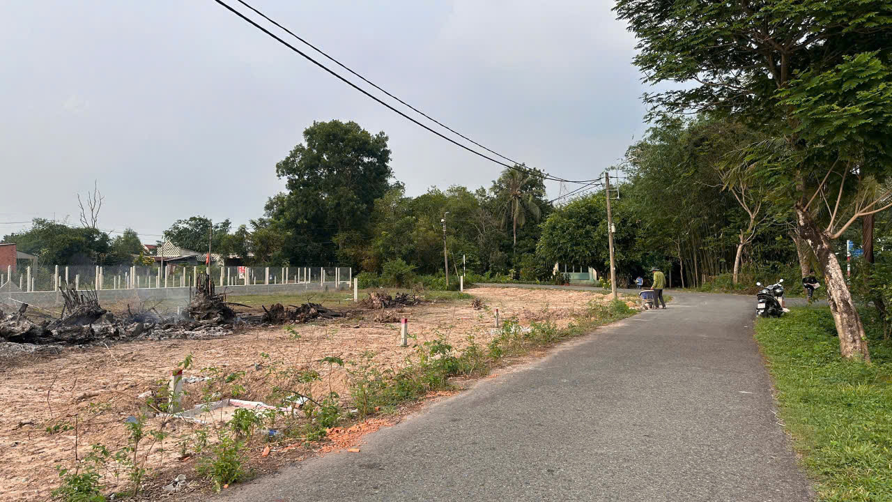 (S605) Đất  đẹp, 1/ Cây Trôm Mỹ Khánh, đường thông, xã Thái Mỹ, dt 86m2, đất ở hiện hữu, full thổ, giá 1 tỷ 350