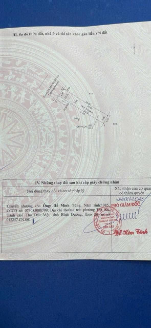 Chính chủ gửi bán lô đất ngay làng tre Phú An Bến Cát 150m2 giá 1ty4