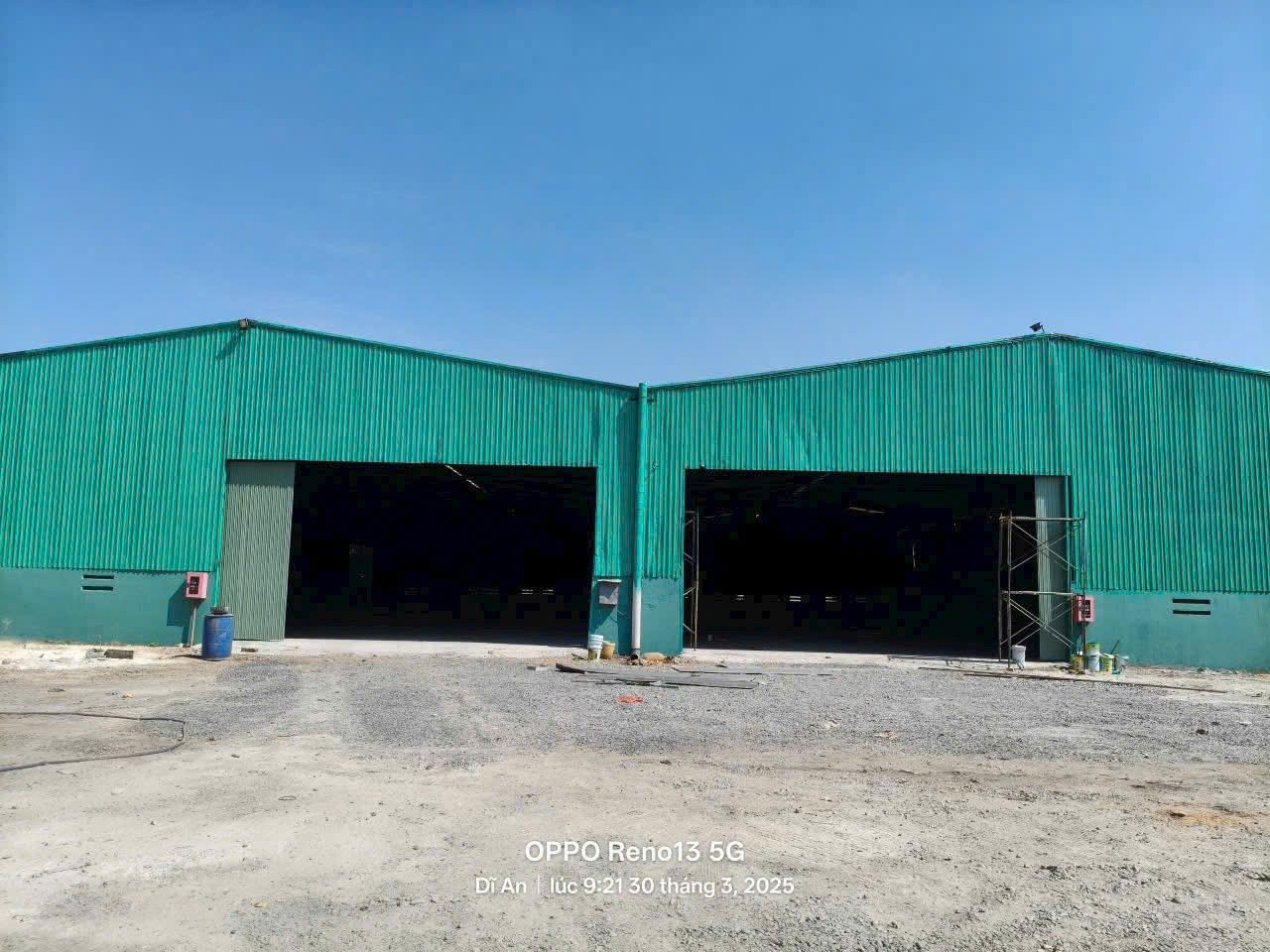 Cho thuê kho xưởng 5.000m² tại Dĩ An, Bình Dương – Giá chỉ 150 triệu/tháng, đường container, ưu tiên kho cơ khí