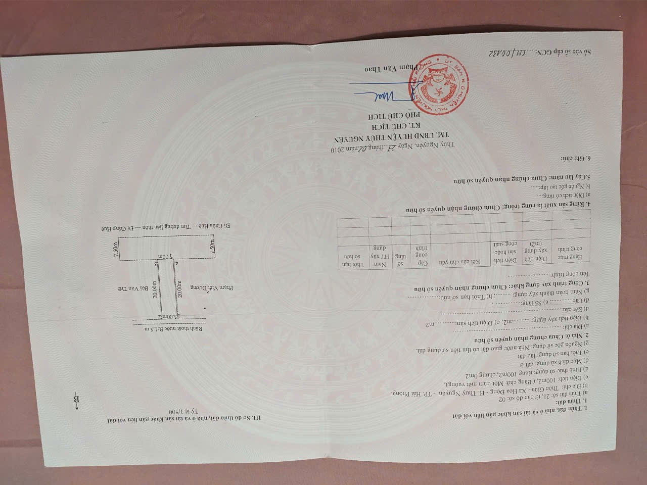 Bán đất 100m² mặt đường 9m. giá 5.28 tỷ tại Xã Hoa Động Huyện Thuỷ Nguyên liên hệ 0362558882