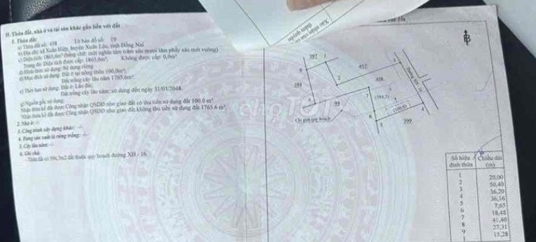 Nhà Đất Xuân Hiệp Xuân Lộc Đồng Nai