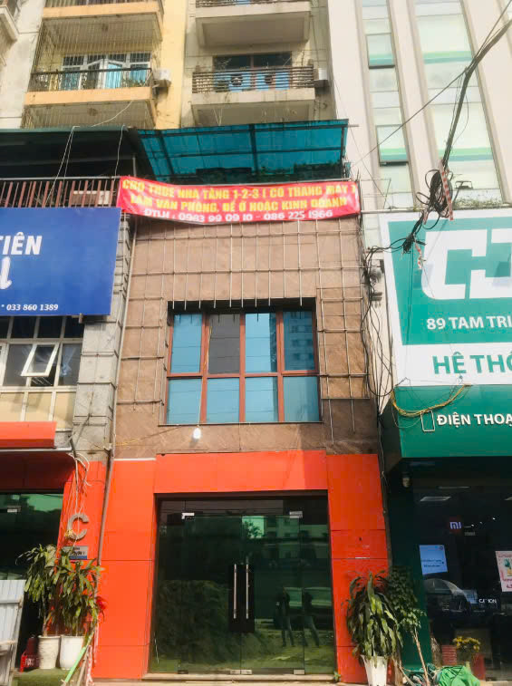 **CHÍNH CHỦ CHO THUÊ NHÀ LÀM VĂN PHÒNG CTY, CỬA HÀNG,... LĨNH VỰC KINH DOANH TẠI 89D ĐƯỜNG TAM TRINH - HOÀNG MAI - HÀ NỘI