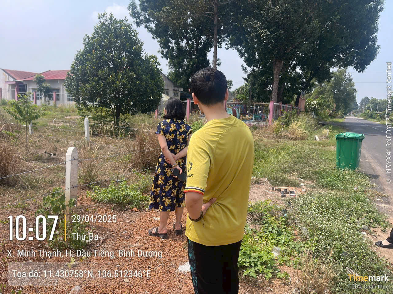 Đất 12m mặt tiền tại Dầu Tiếng - Bình Dương