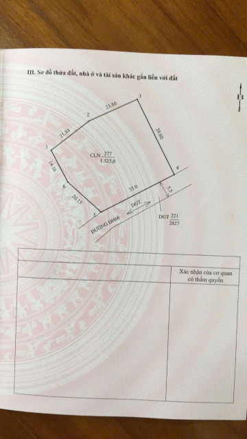 Bán đất 1535m² 1.8 tỷ tại Xã Quân Khê Huyện Hạ Hoà
