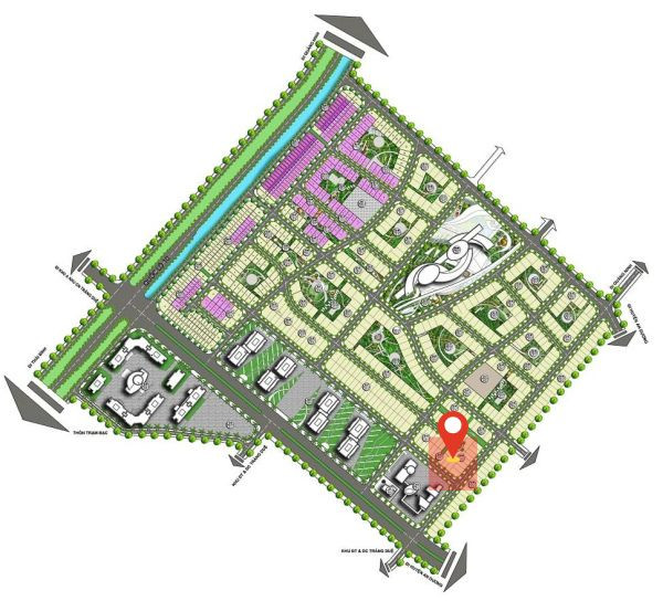 CHÍNH CHỦ BÁN 2 LÔ ĐẤT VỊ TRÍ TRUNG TÂM ĐẸP NHẤT DỰ ÁN SEOUL ECOHOME TRÀNG DUỆ - SĐT: 0904112359