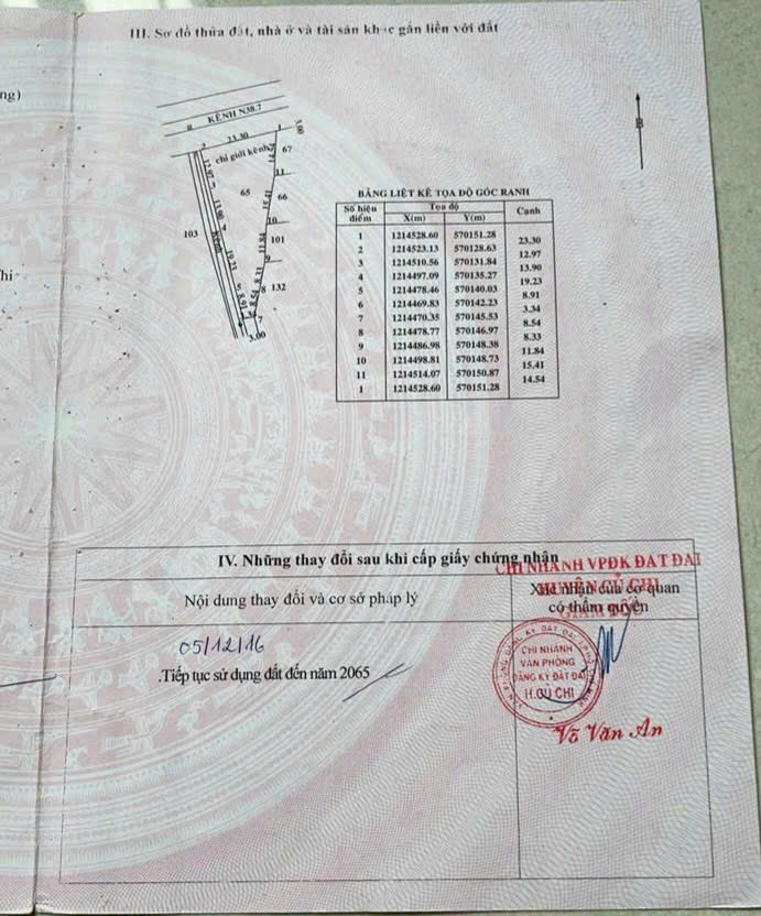 (S609) Đất xã Thái Mỹ, dt 773m2, giá 880tr