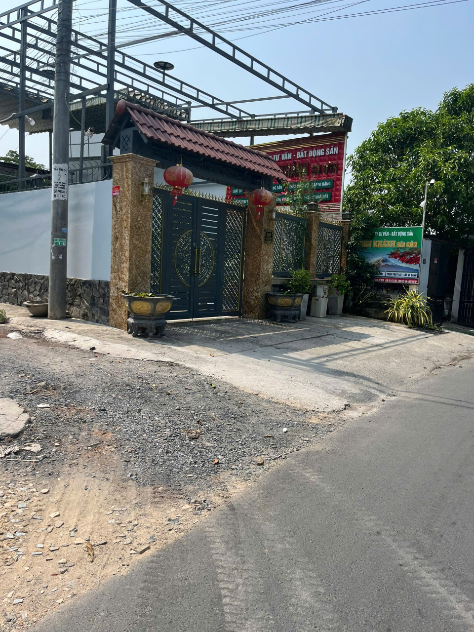 Bán đất xã Tân Thạnh Đông Củ Chi, mặt tiền đường đá 6m, 8x34m, 284 m², thổ cư 277 m², giá 3.65 tỷ