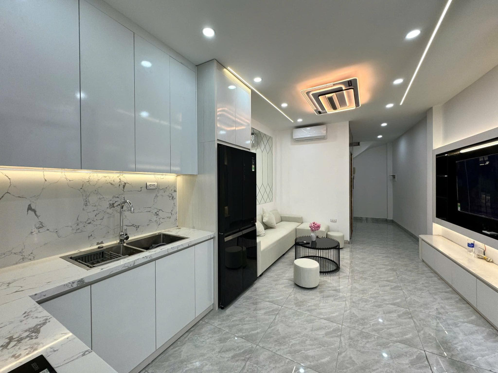 BÁN NHÀ 6 TẦNG THANG MÁY ĐỊNH CÔNG HẠ – Ô TÔ ĐỖ CỔNG – VIEW HỒ – GIÁ 6.95 TỶ