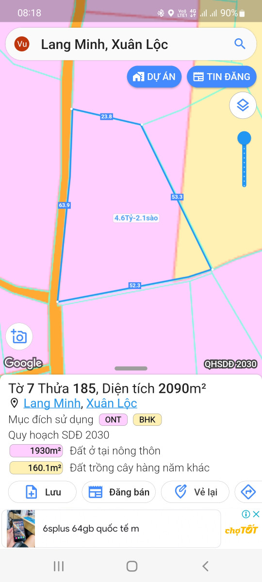 Nhà Đất Lang Minh Xuân Lộc Đồng Nai
