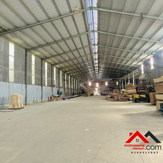Cho thuê xưởng 4.800m² tại Thuận An, Bình Dương – Giá 290 triệu/tháng. Liên hệ: Chothuexuongmiennam.com - 0366632092
