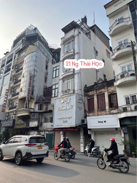 CHÍNH CHỦ CHO CẦN BÁN NHÀ 6 TẦNG MẶT PHỐ TẠI ĐỊA CHỈ SỐ 21 NGUYỄN THÁI HỌC,