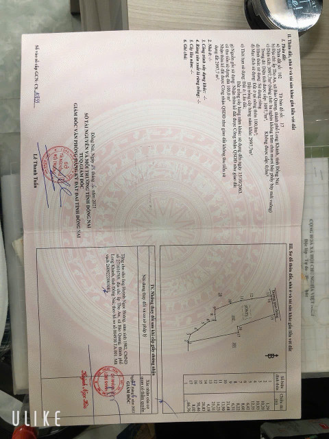 Bán đất thổ 100m