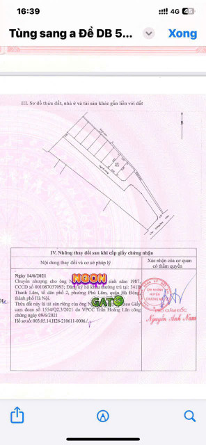 Hơn 2 tỷ có nhà ở ngay Tiên Phương- Chương Mỹ

Dt: 42,8m full thổ