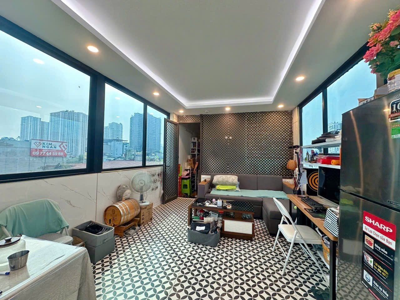 Bán CHDV Tây Sơn 57/60m, 7 tầng, mt 3.9m, giá 16.9 tỷ