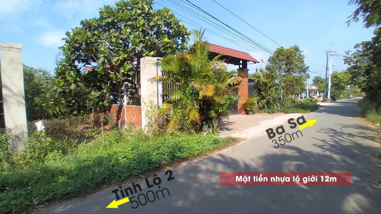 Bán đất Củ Chi, GIẢM 200 TRIỆU lô đất MT đường nhựa 575, dt 234m2, thổ cư, xã Trung Lập Hạ.