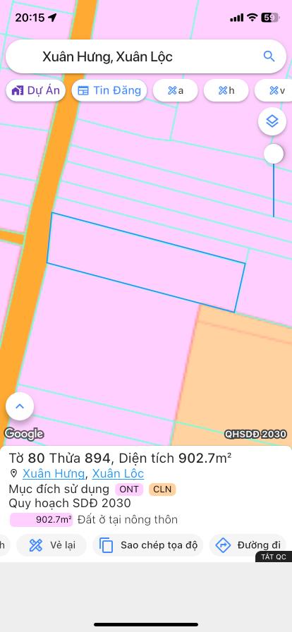 Bán nhà 902.7m² 2.5 tỷ tại Xã Xuân Hưng Huyện Xuân Lộc