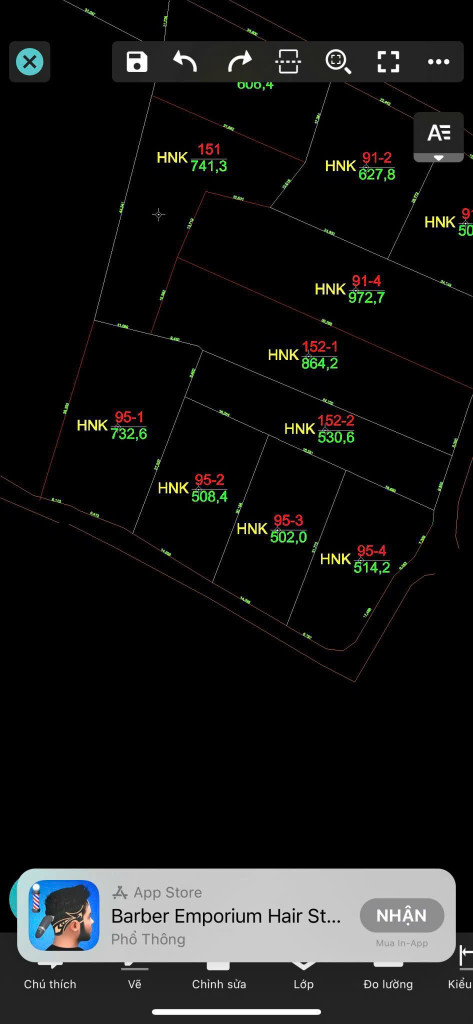 Bán đất 500m² 285 triệu tại Phường Thống Nhất Thị xã Thị Xã Buôn Hồ
