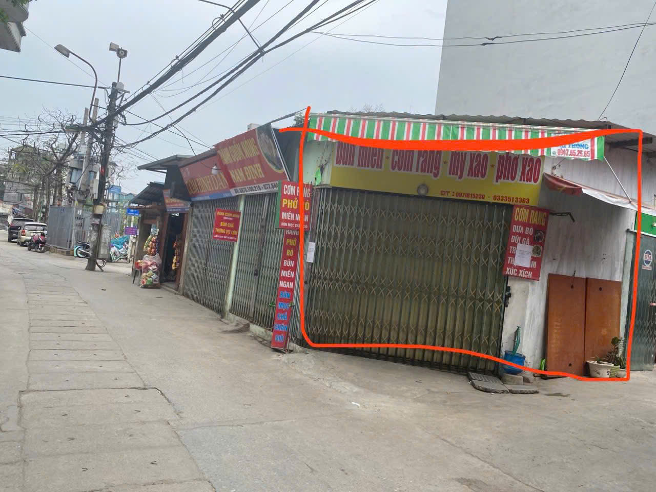 Cho thuê cửa hàng mặt phố Đình Quán, Phường Phúc Diễn , Bắc Từ Liêm, HN
