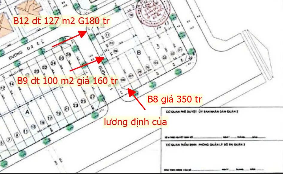Bán đất 95m² 33.25 tỷ tại Phường Bình An Thành phố Thủ Đức