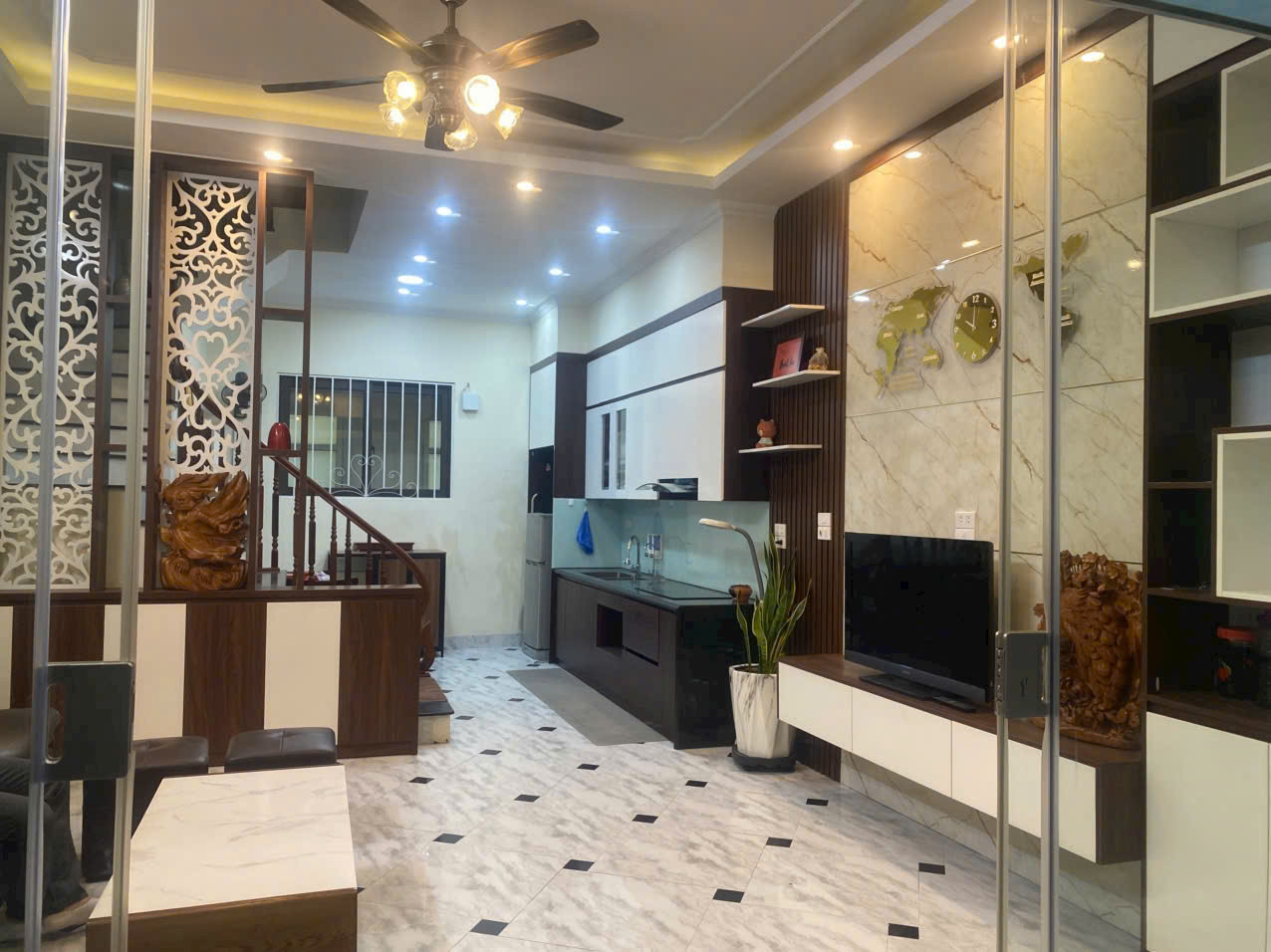 NHÀ ĐẸP HÀ ĐÔNG – Ô TÔ ĐỖ GẦN 5M – 5 TẦNG - MỚI XÂY – NHỈNH 5,7 TỶ