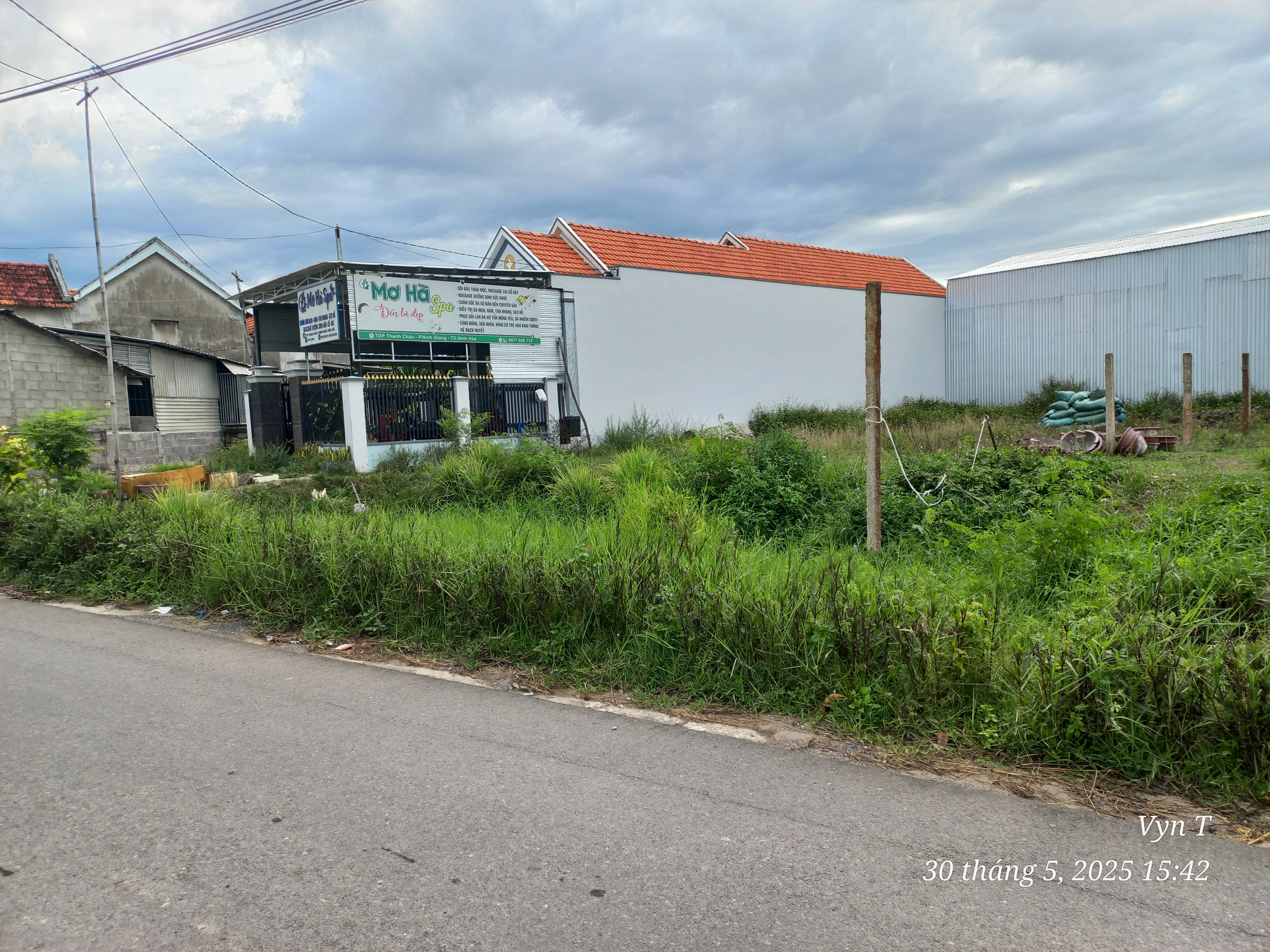 Bán đất full thổ cư ngay kế bên ủy ban phường, 269m² 1.85 tỷ tại Phường Ninh Giang Thị xã Ninh Hòa